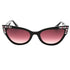Guess GU7901 01T shiny black / gradient bordeaux Sunglasses One Size